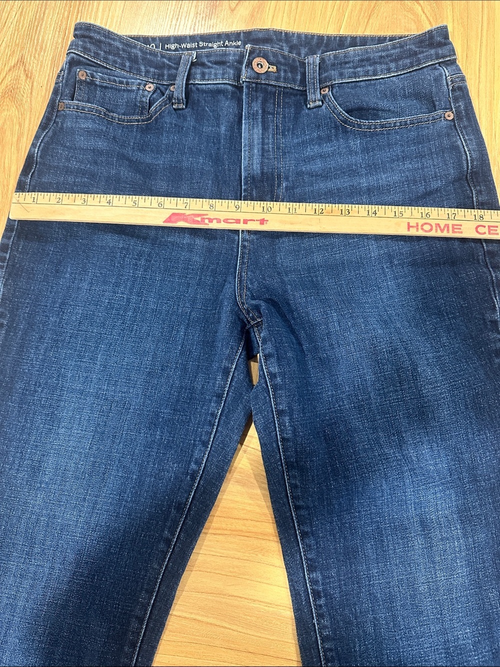 Talbots Flawless High Waist Straight Ankle Jeans 10 - Picture 12 of 12